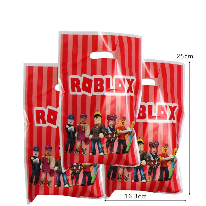 Túi quà tặng thời gian chơi Roblox và Minecraft, có sẵn trong 10 / 20 / 30 cái, Túi cướp bóc, Đồ Trang Trí Tiệc 1