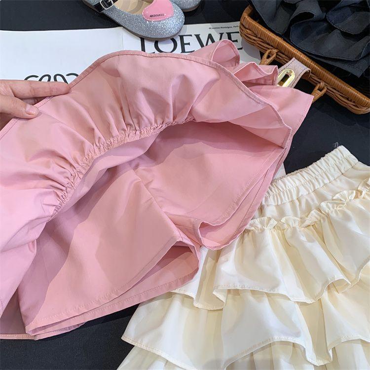 Product Introduction of 2024 Váy ngắn cho bé gái Mùa hè mới thời trang cho trẻ em Công chúa Pettiskirt Cô gái nhỏ Váy thanh lịch ngọt ngào Váy bánh mới 5