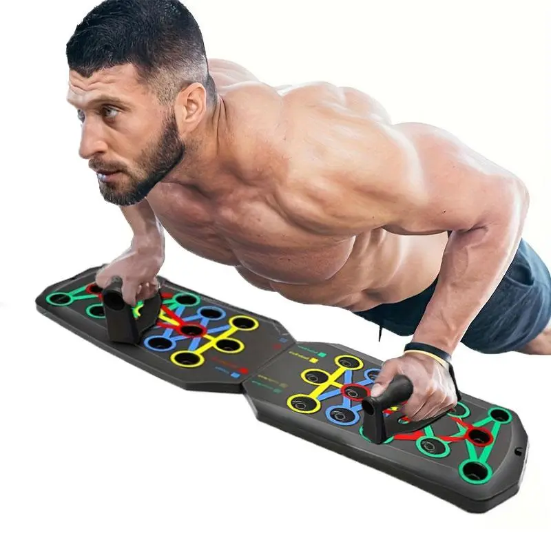 Multifunctional Push Up Board, Durable PP Material Push Up Board, Versatile Fitness Equipment for Home Workouts and Muscle Building