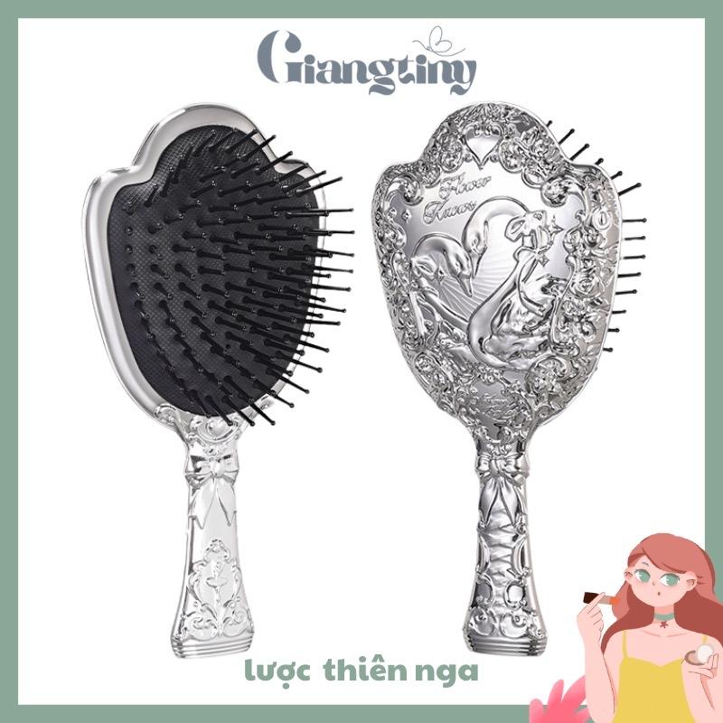 Lược Flower Knows Swan Ballet BST Thiên Nga