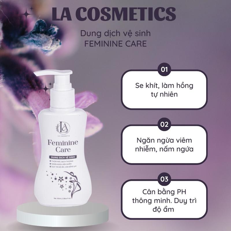 Dung dịch vệ sinh - Feminine Care + LA Cosmetics dich 0