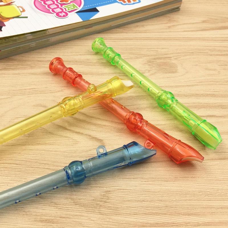 Product Introduction of 1Pcs 6 Holes Mini Harp Flute Children's Early Education Transparent Flute Small 34