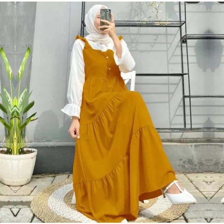 Gamis Jolly / Gamis Remaja Korean Style / Pakaian Muslim Wanita / Dress Jolly Terlaris 2023 2