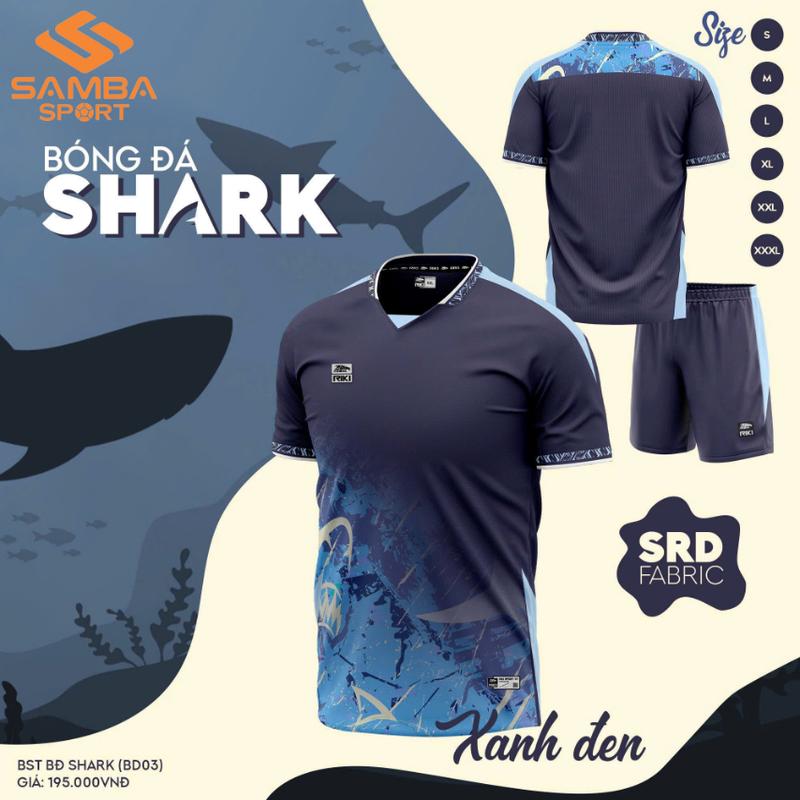 Bộ Bóng Đá Riki Shark - Chất Liệu Cao Cấp Và Thiết Kế Hiện Đại | Samba Sport 1