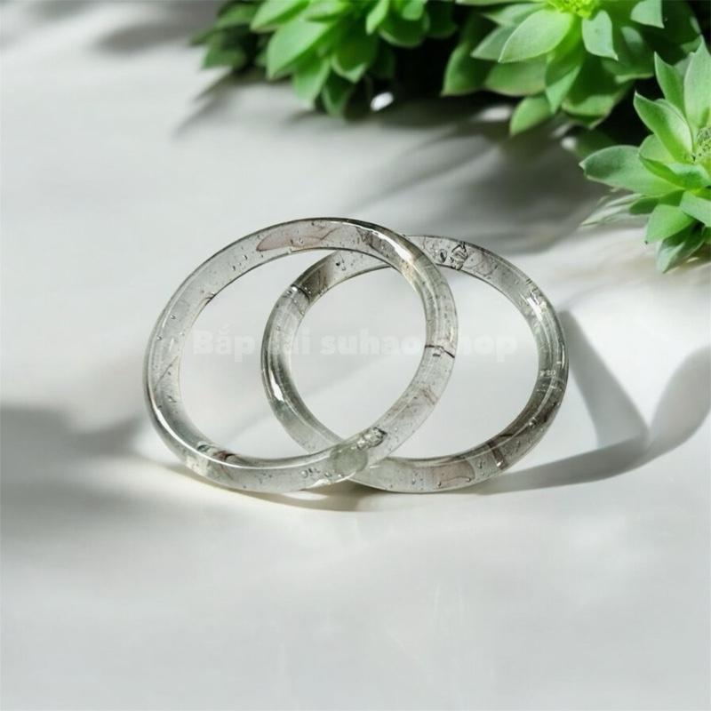 Product Introduction of [ Hàng mới về ] Vòng tay nữ trong suốt , vòng đá nhiều màu xinh xắn ( Tặng kèm hộp ) 11