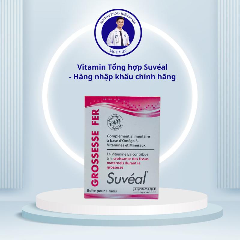 Vitamin Tổng hợp: Suvéal Grossesse Fer - Hàng nhập khẩu chính hãng
