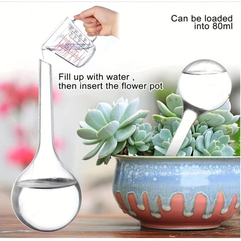 Bulb Shaped Plant Self Watering Device, 5 Counts/set Simple Durable Plant Self Watering Bulb, Automatically Plant Watering Tool, Garden Supplies for Home Garden 7