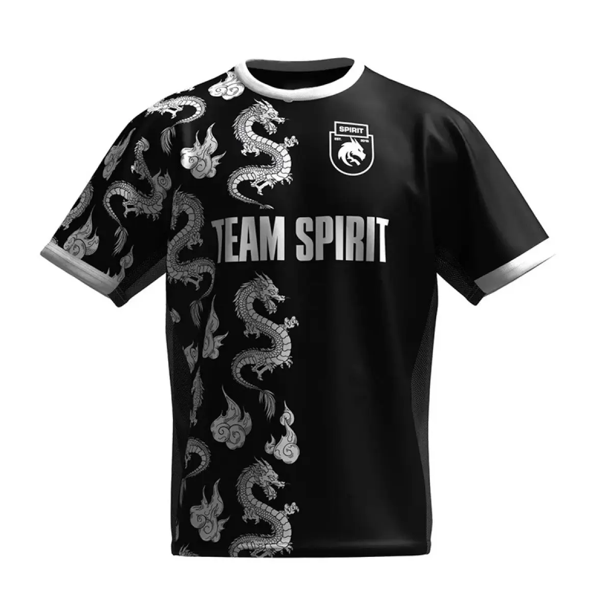 2024 New Team Spirit Jersey T-shirt Dota CS GO ESports Game Uniform Men T Shirt Player Donk Sports Contest Clothing Fans Tees
