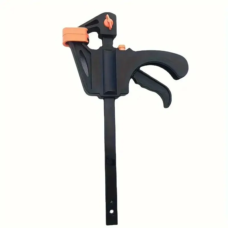 Mini 4-Inch F-Clamp, Quick Ratchet Release Clamp, Durable Nylon Woodworking Clamp, Suitable for DIY Projects and Woodworking 8