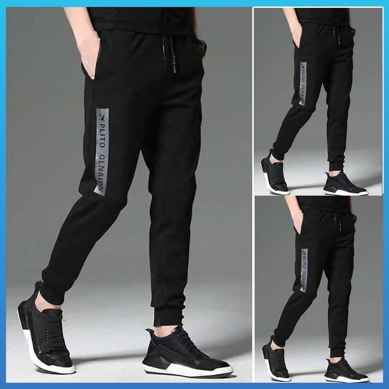 Quần Dài Jogger Nam Phong Cách Hàn Quốc Bo Gấu In Hình Trẻ Trung,Chất Vải Đẹp Co Giãn Tốt Sport Tập Gym Sport Tập Gym