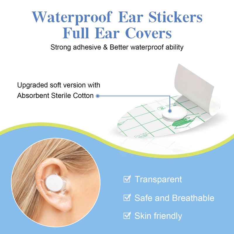 Waterproof Ear Protector Cover, Ear Protector Sticker, Ear Protector Sticker for Adults & Children, Ear Care Product for Daily Use 4