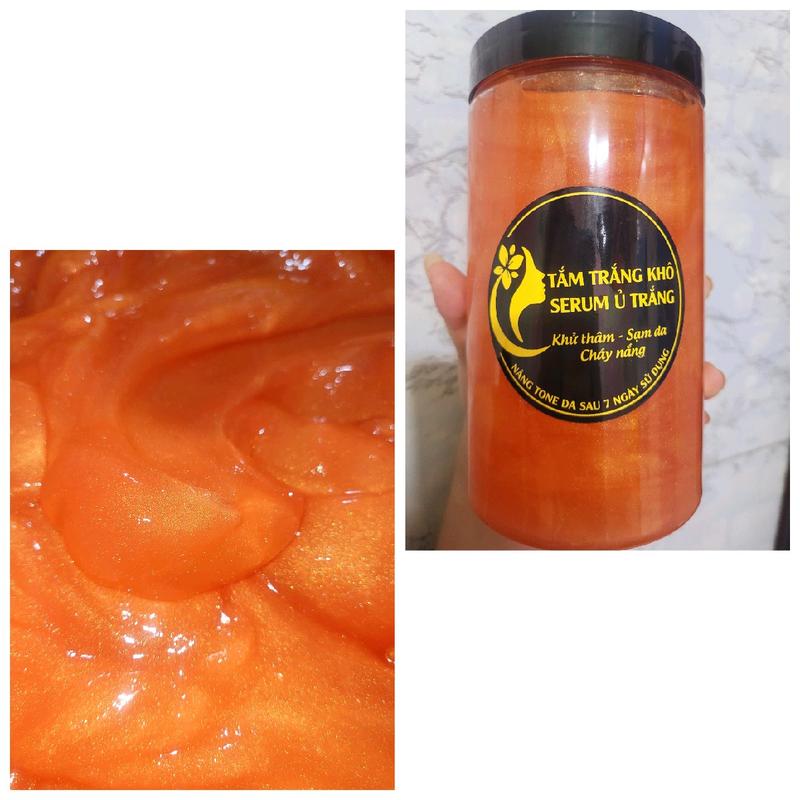 combo 2kg serum tắm trắng khô ủ trắng cho body ( hỗ trợ giảm thâm sạm nâng tone da )