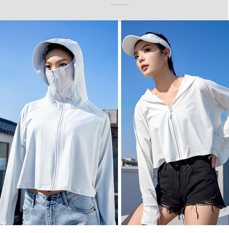 Product Introduction of เสื้อแขนยาวเนื้อผ้านุ่ม เสื้อกันแดด UPF 50+ ใส่สบายระบายไม่ร้อน อากาศได้ดี FS01 21