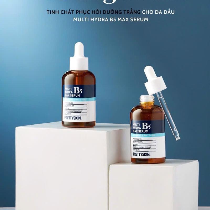 Tính Chất Multi B5 Kiềm Dầu Prettyskin 50ml Serum Chăm Sóc Da Làm Đẹp Da Skincare Dưỡng Ẩm Da Nữ 1
