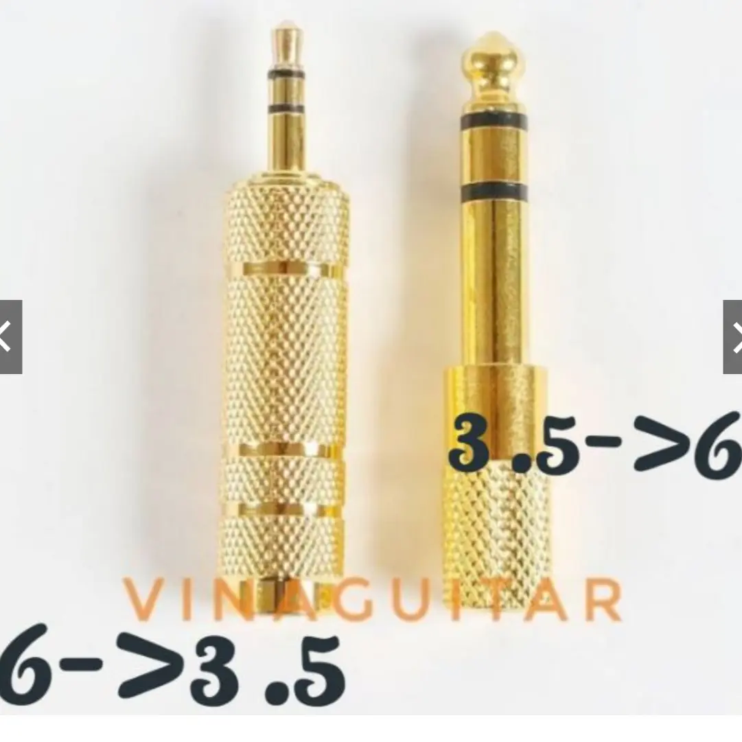 Jack chuyển âm thanh từ 3.5 sang 6 và 6 sang 3.5