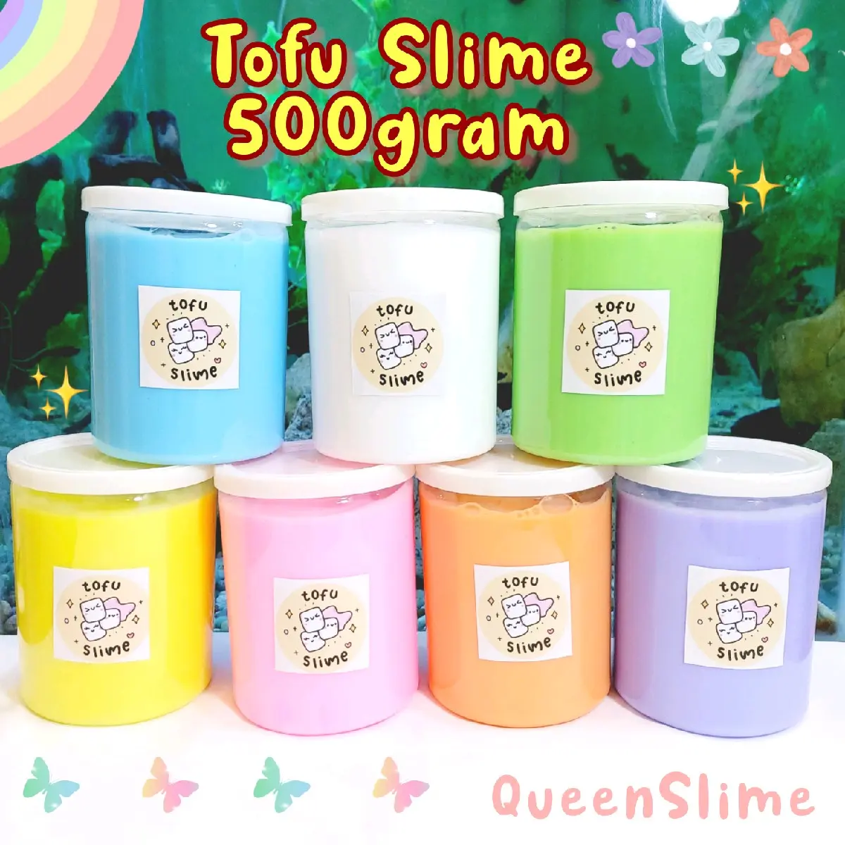 Slime tofu 500gram by QueenSlime