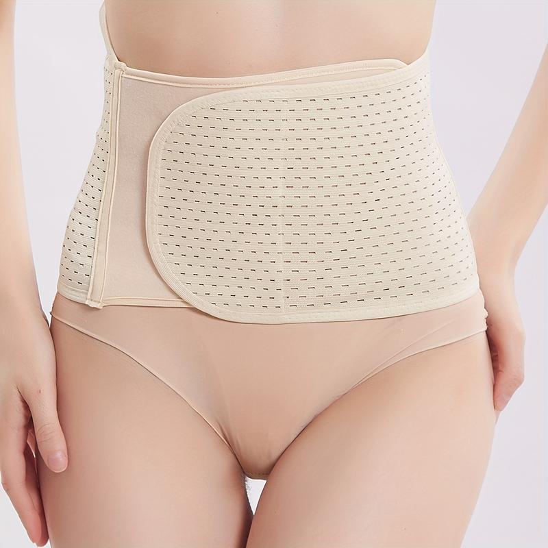 Postpartum Belly Band with Hollow Design for Strong Waist Shaping And Stomach Control, Tailored for Women After Childbirth. 3