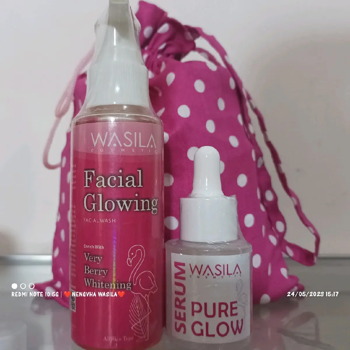 READY STOCK BISA COD PAKET HEMAT WASILA COSMETIC FREE GIFT
