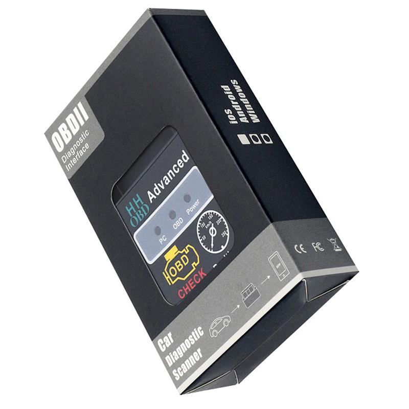 Product Introduction of HH OBD V2.1 Epistar Bluetooth Automotive Fault Detector ELM327 OBD2 Car Diagnostic-Tool Wireless Scanning Tool For a Variety Of Car Models 20