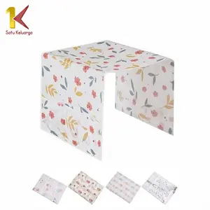 [COD] SK C116 Penutup Kulkas Anti Air Sarung Alas Taplak Kulkas Dengan Tempat Penyimpanan Tahan air