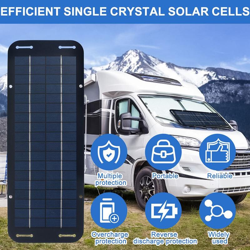Premium 12V 30W IP65 Waterproof Solar Panel Kit for Reliable Trickle Charging 3