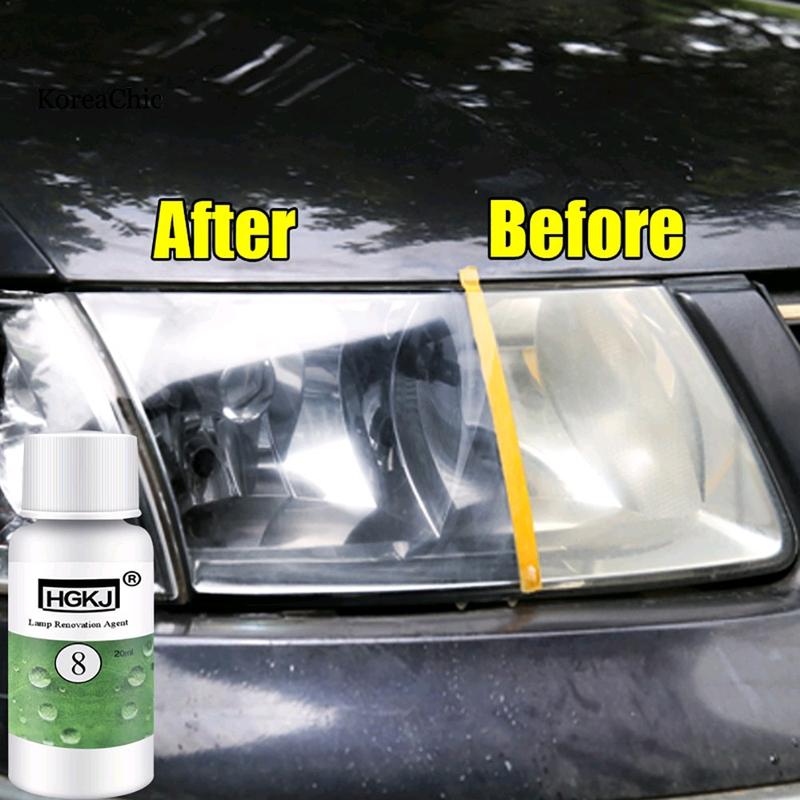Dung Dịch Đánh Bóng Đèn Pha HGKJ Ô Tô Dung Tích 20ml 7