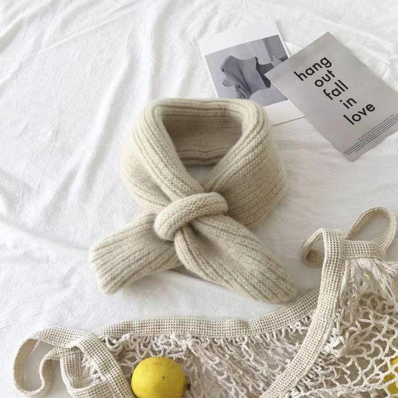Winter Baby Scarf Soft Warm Knitted Kids Scarves for Girls Boys Candy Children Scarfs Toddler Neck Warmer Infant Acccessories 6