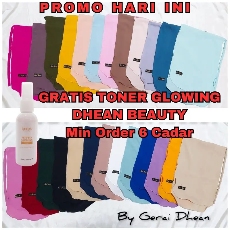 Cadar Tali 2 Layer Premium By DHEAN Niqab Purdah 0