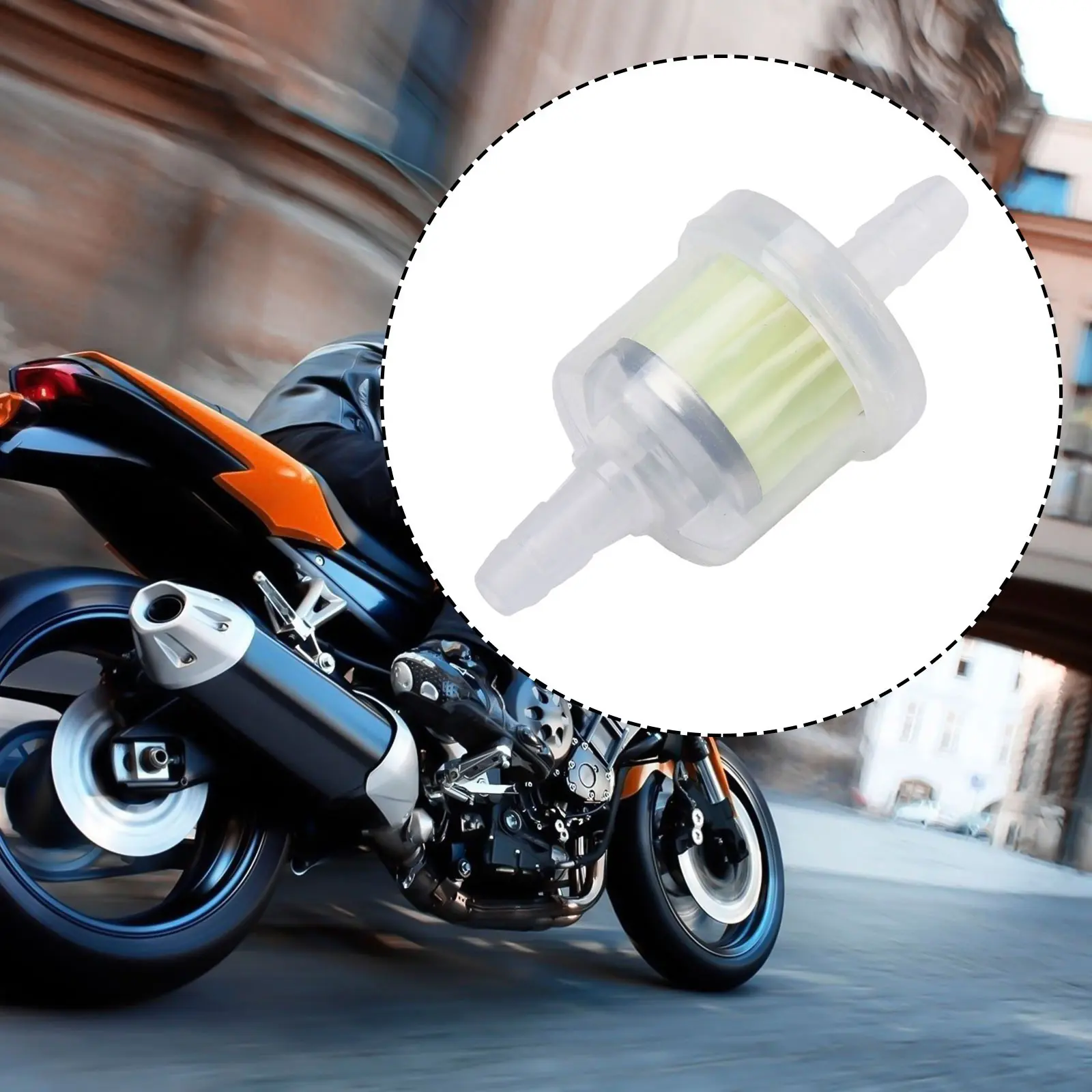Green paper core gasoline filter motorcycle gasoline fuel filter