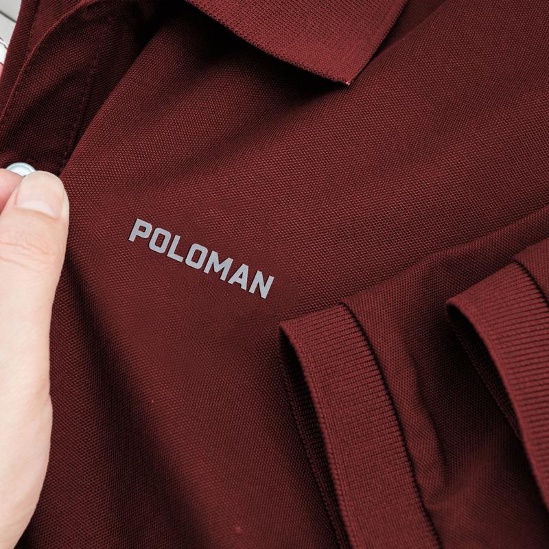 Áo thun POLOMAN nam cổ bẻ BASIC CVC vải cá sấu sang trọng, lịch lãm, thoáng mát - POLOMAN Menswear Top Có Cổ Ngắn Tay Shirt 6