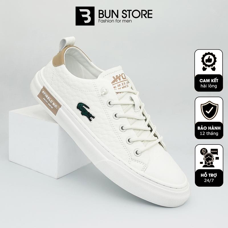 Giày da nam,giày nam cao cấp,giày thời trang, dây giày co dãn cổ thấp, dáng classic, giày sneaker - giày lcs 6902 giay nam giay  hot giay  the giay slip dabo giay  nam giầy  the