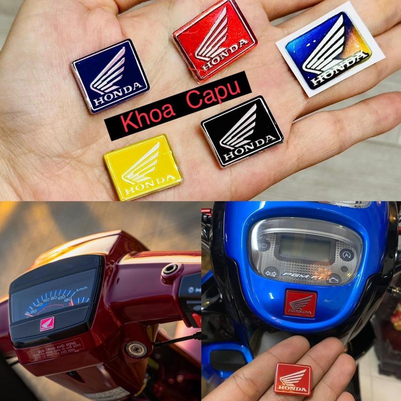  Logo cánh chim Honda dán đồng hồ xe máy dán biển số Nhãn Dán Phụ Kiện Phụ Tùng 