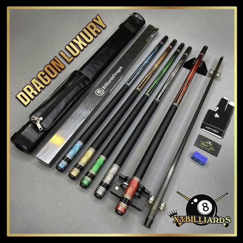 [ CƠ LỖ ] CƠ BIDA DRAGON CARBON - Phụ Kiện X3.Billiards