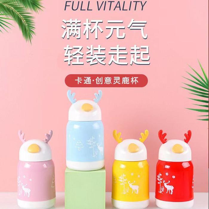 Jual Botol minum kaca bunny rabbit 330ml botol minum kaca mini gelas ...