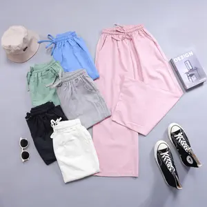 Kulot Anak Perempuan Tanggung Katun Usia 6 Sampai 12 Tahun Celana Fashion