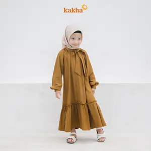 Kakha - Borneo Series / Gamis Anak Perempuan / Dress Anak Perempuan / Gamis couple Ibu Anak