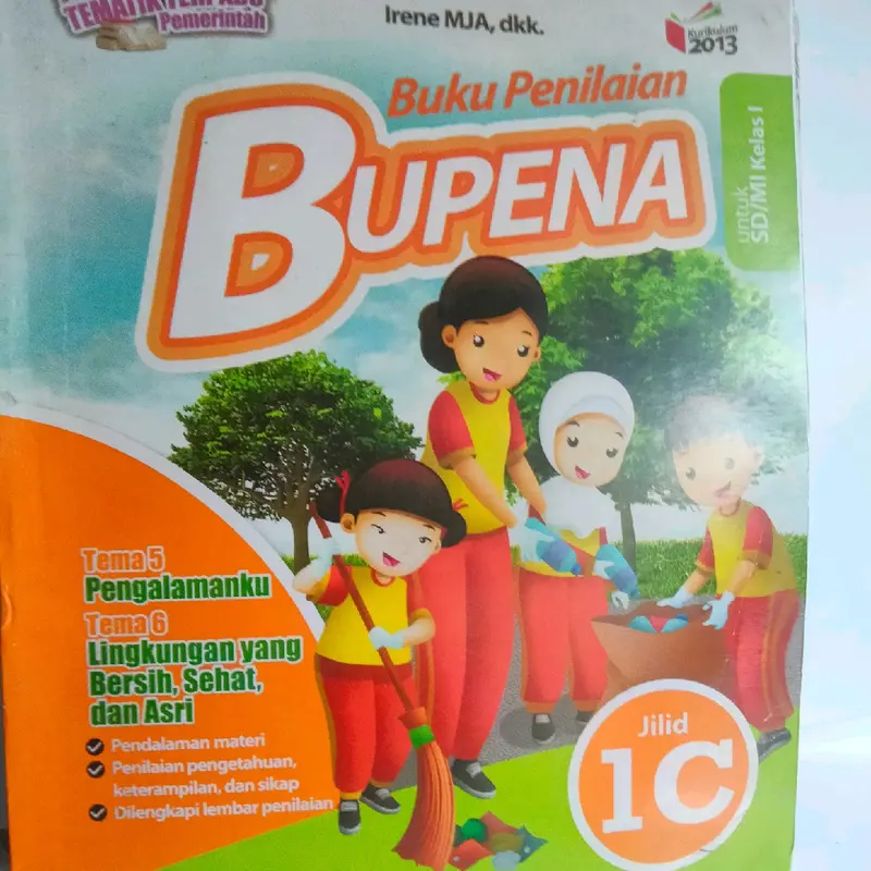 BUKU BUPENA 1C SD ERLANGGA 0