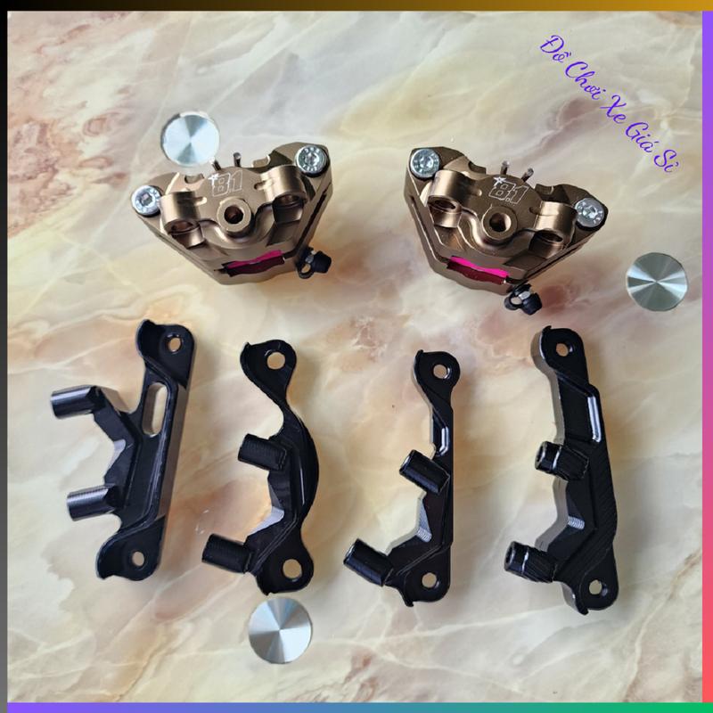 Heo 81 Mini Kèm Pát CNC >> Gắn Wave, Sirius, Exciter, Vario Đi Size Đĩa 220mm, 245mm