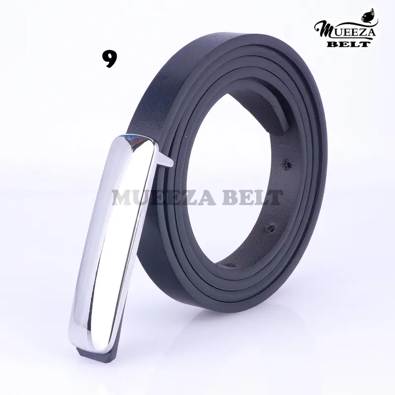 Ikat Ban Pinggang Wanita Cantol Fashion Kulit PU Gasper Sabuk Cewe Womens Belt 1.5MBIAN 1.5cm B Silver Aksesoris 4
