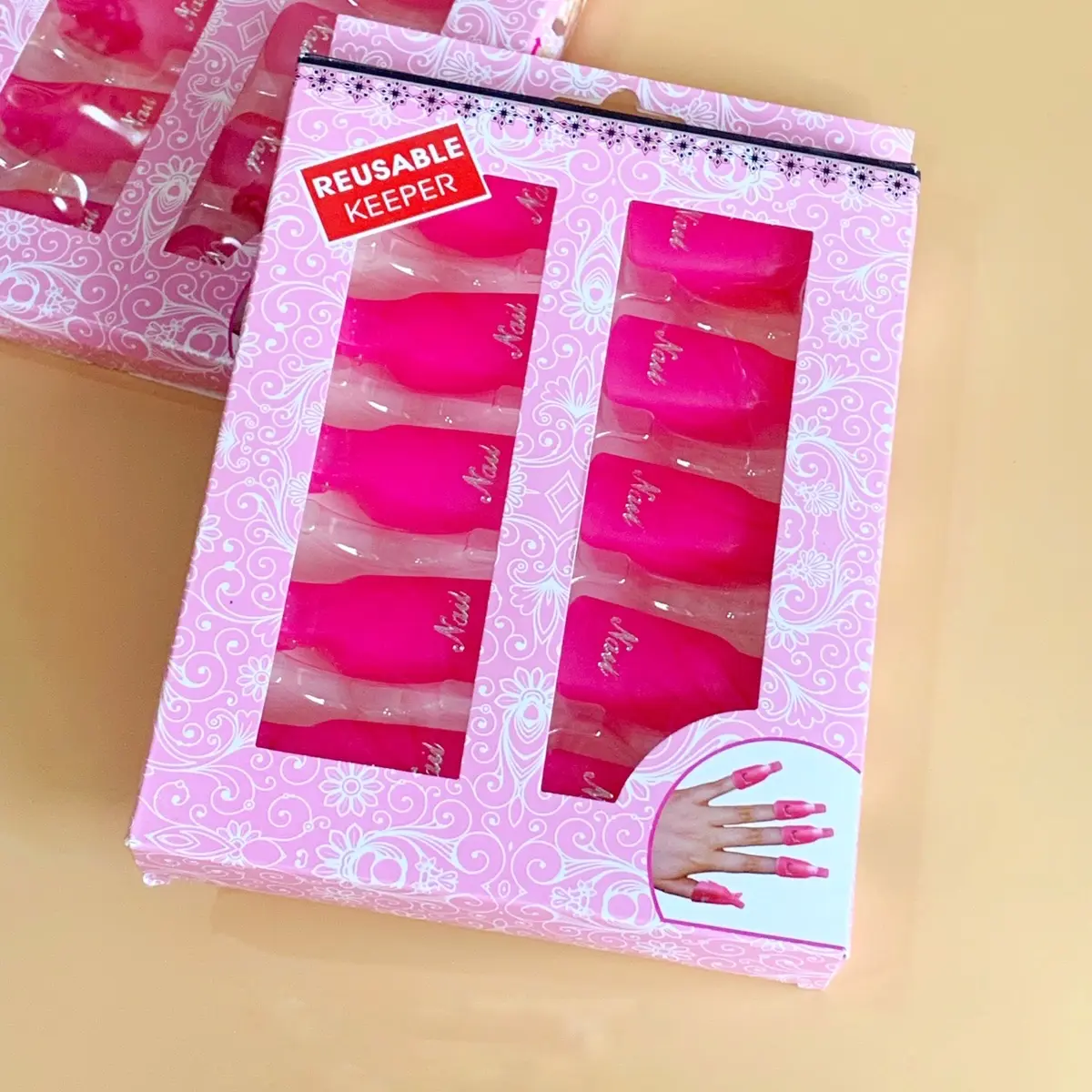 Kẹp ủ tay chân phá gel