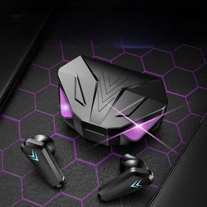Auriculares inalámbricos con Luz Genial, Diseño intraural con Estuche de Carga, Audífonos de Alta Fidelidad compatibles con Bluetooth para Juegos, Deportes, Correr, Auriculares Inalámbricos