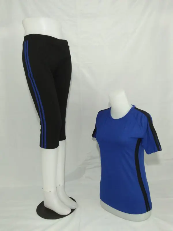 BEST SELLER -  Setelan Senam Aerobic Pendek Wanita / Setelan Olahraga Yoga Zumba Sepeda Gym Volly / Setelan Olahraga Pendek Wanita Terlaris Sport 5