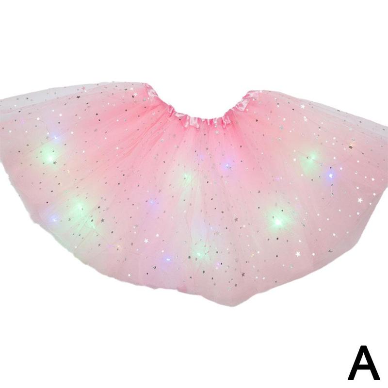 Product Introduction of LED Light Skirt Children's Tutu Skirt Luminous Generator Net Skirt Gauze Skirt Girls 27