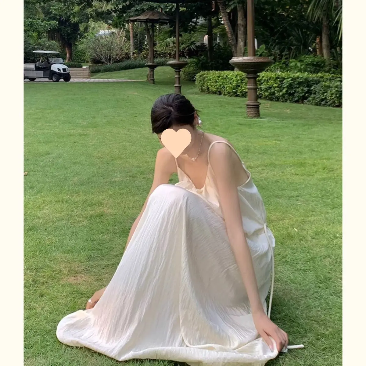 fairy dress long beach Fairy A Line V Neck Tulle Long Beach Wedding Dresses with Appliques  AB24102207 main image 1