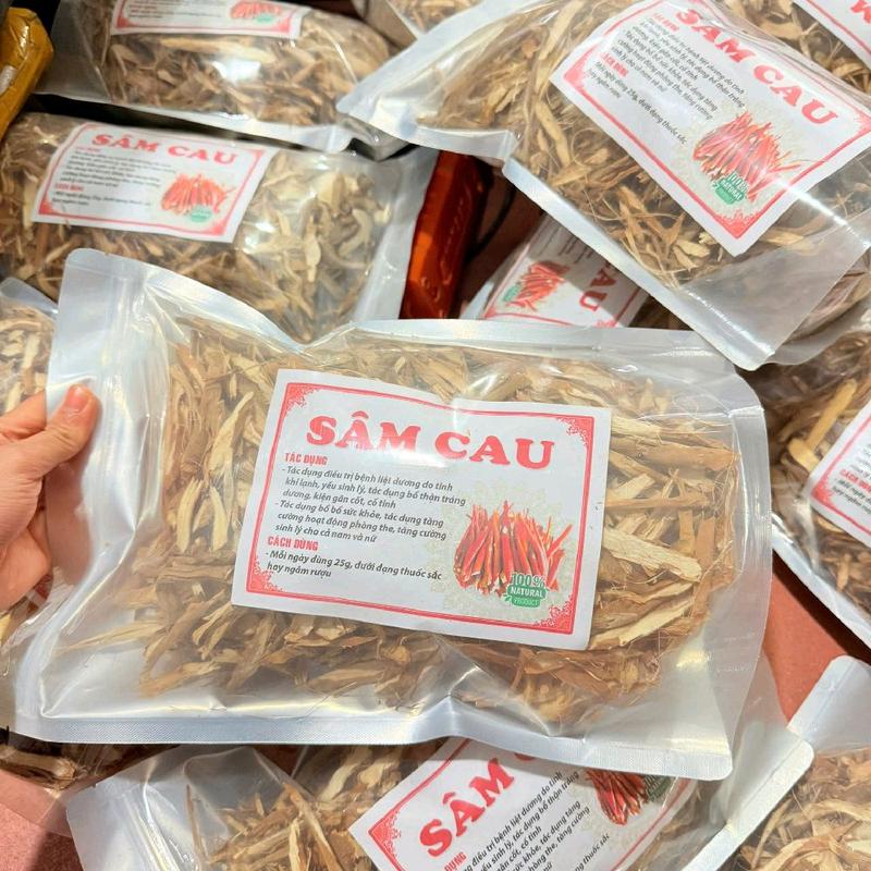 sâm  câu đỏ tây bắc túi 500 gram 1