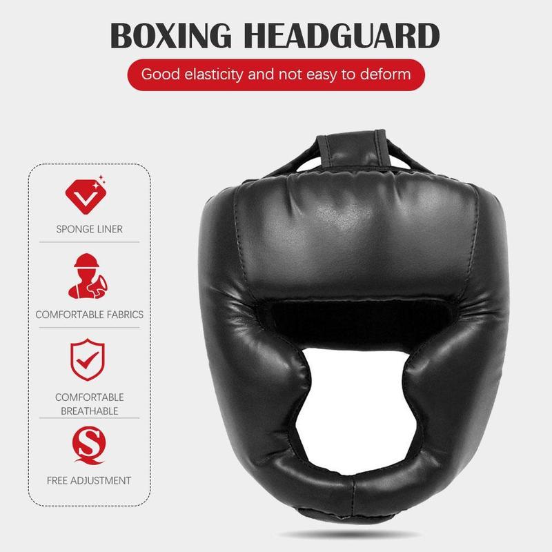 Product Introduction of Boxing Helmet Kids Adults Muay Thai Training Sparring Gym N1F5 Taekwondo Boxing Headgear Head M2J7 29