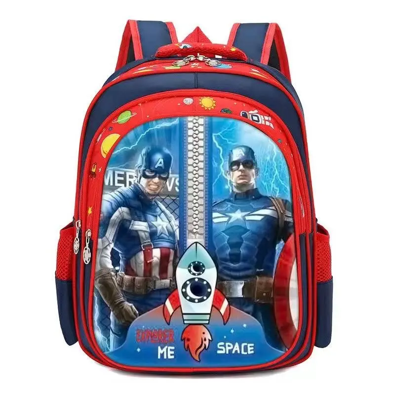 16inches Spiderman School Bag Cartoon 3D Waterproof Character Kids Backpack Bag B275#