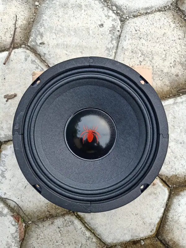 Speaker Midle Blackspider 6 inch Black Spider 638 W3 6" Original 5
