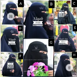 Niqab Manik Kupu Mahkota Viral By fathimahku