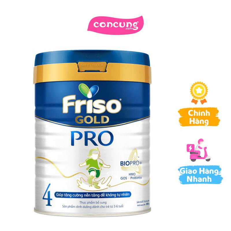 Sữa Friso Gold Pro số 4 cho bé trên 3 tuổi 800g